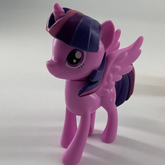 My Little Pony Figure Lot of 6 Twilight sparkle rainbow dash pinkie rarity apple - Picture 7 of 7